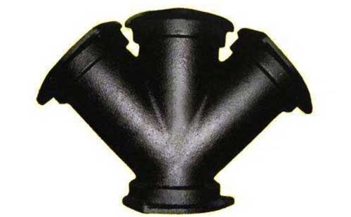 正宁B型柔性铸铁管件